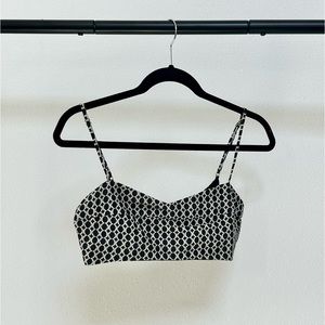 DISSH Mars Black Geo Crop Top